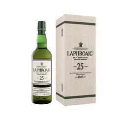 Laphroaig - 25 Years Old, Islay Single Malt Whisky, 53,4%, 70cl - slikforvoksne.dk